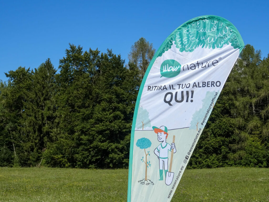 Evento WOWnature di impianto alberi ad Arte Sella, settembre 2024