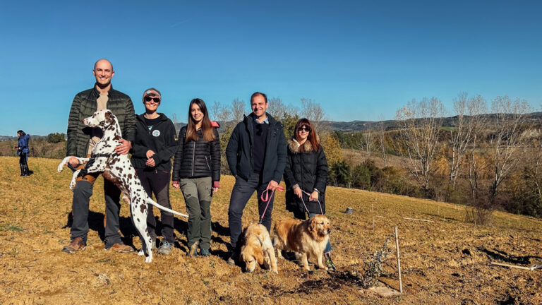 Evento di impianto alberi a Bosco Cinque Querce, Novembre 2024
