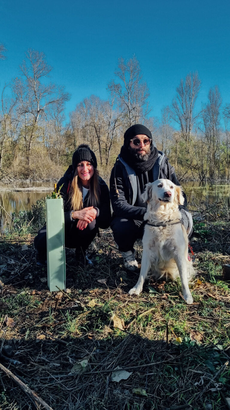 WOWnature tree-planting event at Oglio Nord Park, November 2024