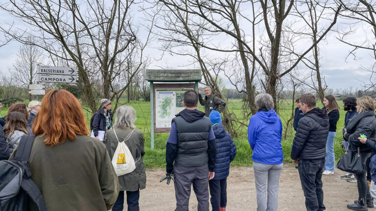 WOWnature tree-planting event at Parco del Serio, March 2025