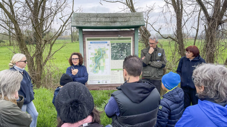 WOWnature tree-planting event at Parco del Serio, March 2025