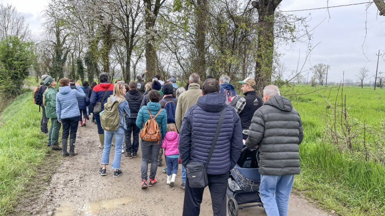 WOWnature tree-planting event at Parco del Serio, March 2025