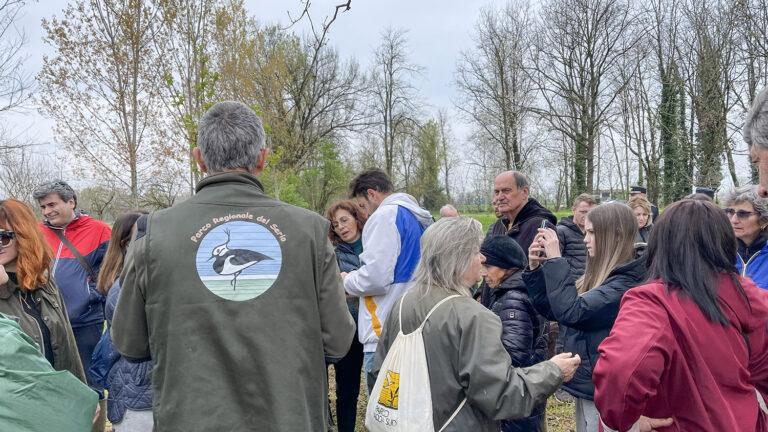 WOWnature tree-planting event at Parco del Serio, March 2025