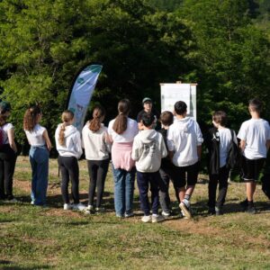 Tree planting event at Bosco di Villa delle Coste, May 2025
