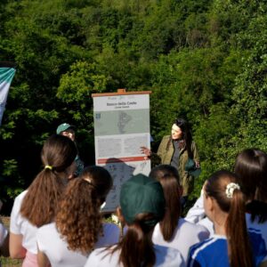 Tree planting event at Bosco di Villa delle Coste, May 2025