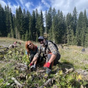 Tree planting event at Alta Badia, September 2025