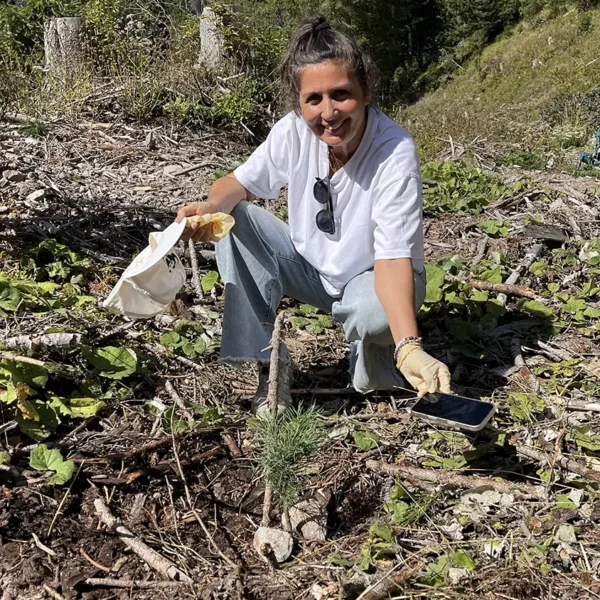 Tree planting in Val di Fiemme, september 2025