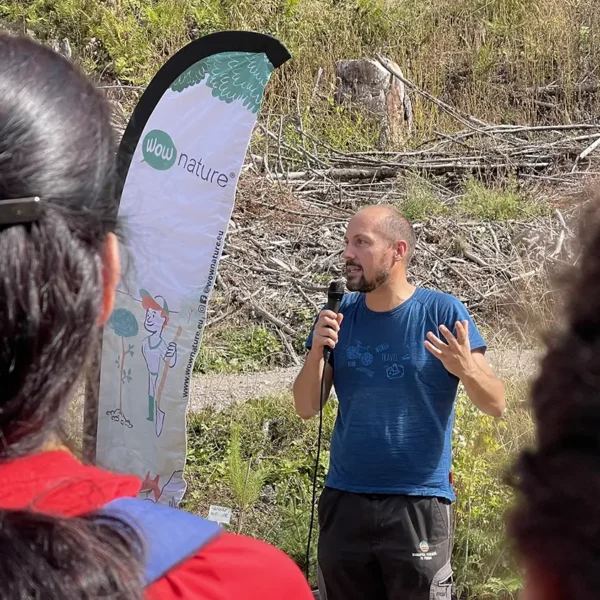 Tree planting in Val di Fiemme, september 2025
