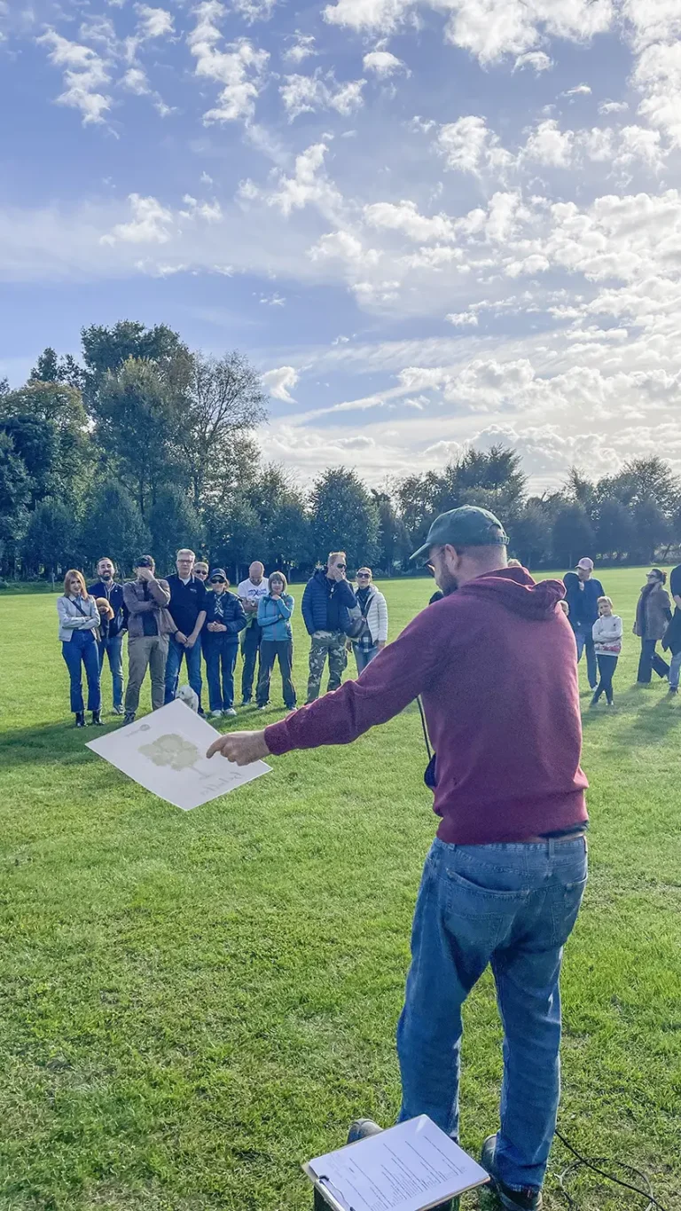 Evento presso il Bosco di Villa Roberti, ottobre 2025