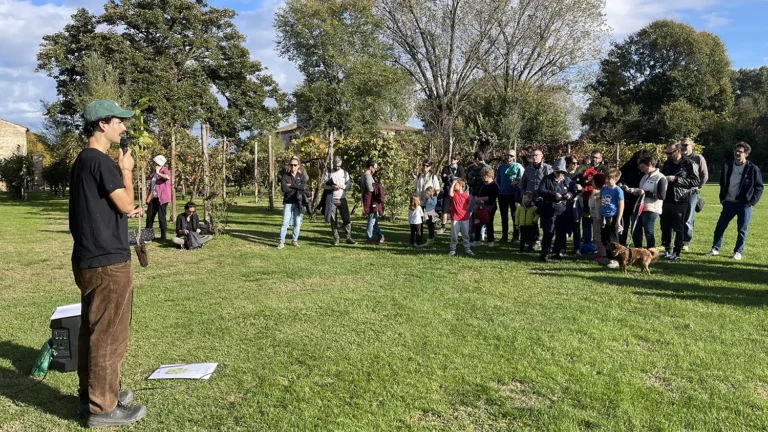 Evento presso il Bosco di Villa Roberti, ottobre 2025
