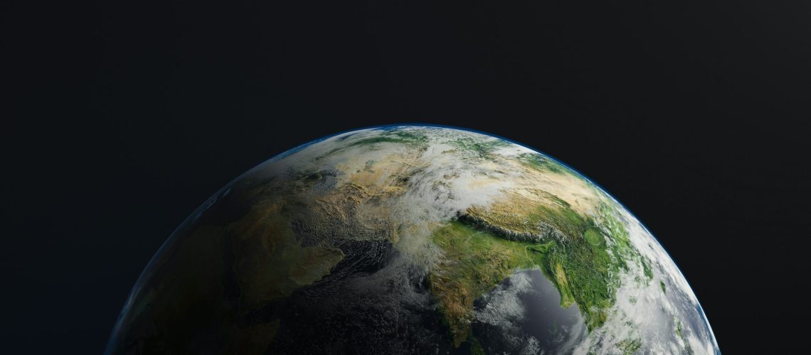 Pianeta Terra visto dallo spazio